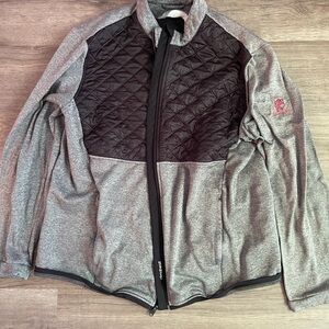 adidas Lightweight Gray Shirt Jacket